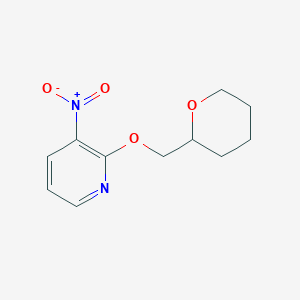 3-Nitro-2-(tetrahydro-2H-pyran-2-ylmethoxy)pyridineͼƬ