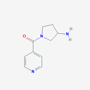 1-(pyridine-4-carbonyl)pyrrolidin-3-amineͼƬ