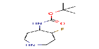 tert-butylN-(5-fluoroazepan-4-yl)carbamateͼƬ