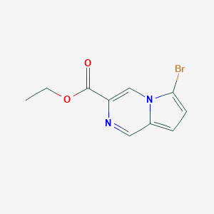 ethyl6-bromopyrrolo[1,2-a]pyrazine-3-carboxylate图片