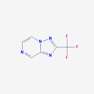 2-(trifluoromethyl)-[1,2,4]triazolo[1,5-a]pyrazine图片