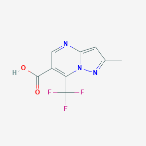 2-methyl-7-(trifluoromethyl)pyrazolo[1,5-a]pyrimidine-6-carboxylicacidͼƬ