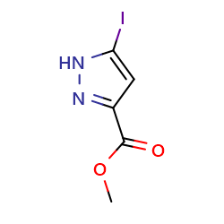 Methyl5-iodo-1H-pyrazole-3-carboxylateͼƬ