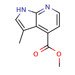 methyl3-methyl-1H-pyrrolo[2,3-b]pyridine-4-carboxylateͼƬ