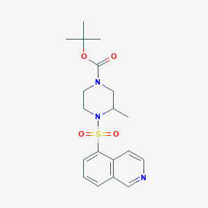 1-(5-Isoquinolinesulfonyl)-4-tert-butyloxycarbonyl-2-methylpiperazineͼƬ