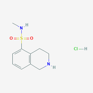 N-Methyl-1,2,3,4-tetrahydroisoquinoline-5-sulfonamide Hydrochloride图片