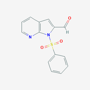 1-(苯磺酰基)-1H吡咯[2,3-b]吡啶-2-乙醛图片