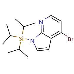 4-bromo-1-[tris(propan-2-yl)silyl]-1H-pyrrolo[2,3-b]pyridineͼƬ