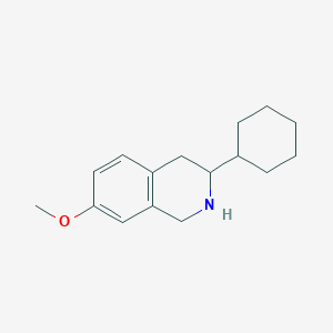 3-cyclohexyl-7-methoxy-1,2,3,4-tetrahydroisoquinolineͼƬ