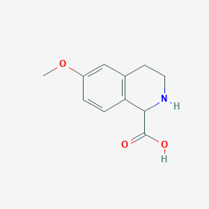 6-Methoxy-1,2,3,4-tetrahydro-isoquinoline-1-carboxylic AcidͼƬ