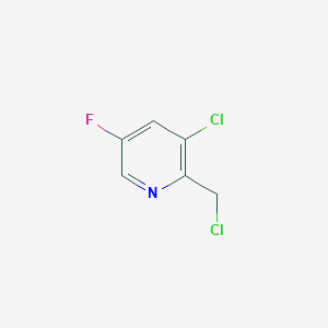 3-Chloro-2-(chloromethyl)-5-fluoropyridineͼƬ