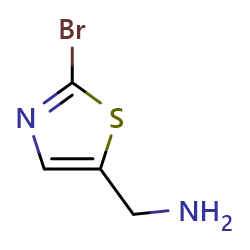 (2-bromo-1,3-thiazol-5-yl)methanamineͼƬ