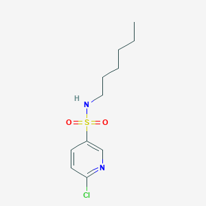 6-Chloro-N-hexylpyridine-3-sulfonamideͼƬ