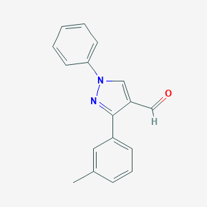 3-(3-Methylphenyl)-1-phenyl-1H-pyrazole-4-carbaldehydeͼƬ