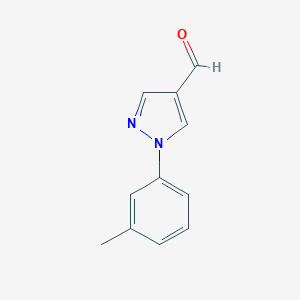 1-(3-Methylphenyl)-1H-pyrazole-4-carbaldehyde图片