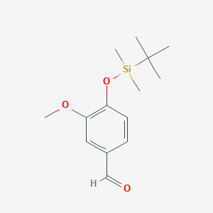 Methoxy-4-[[(1,1-dimethylethyl)dimethylsilyl]oxy]-3-benzaldehydeͼƬ