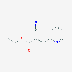 Ethyl 2-Cyano-3-(pyridin-2-yl)acrylate图片