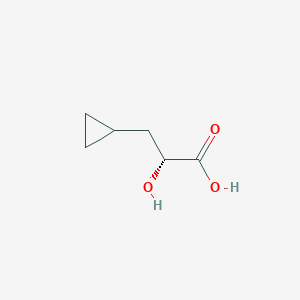 (R)-3-Cyclopropyl-2-hydroxypropanoic Acid图片