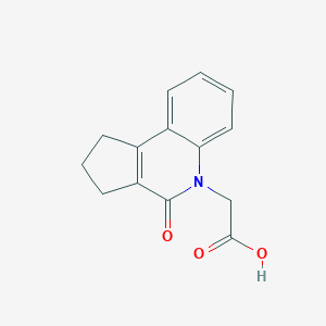 (4-oxo-1,2,3,4-tetrahydro-5H-cyclopenta[c]quinolin-5-yl)acetic acidͼƬ