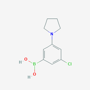 3-Chloro-5-(pyrrolidin-1-yl)phenylboronic acidͼƬ