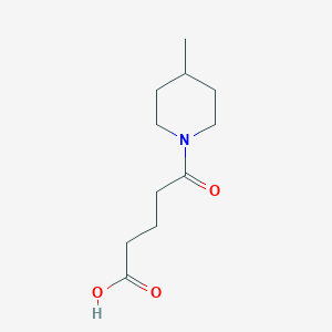 5-(4-Methyl-piperidin-1-yl)-5-oxo-pentanoic acidͼƬ