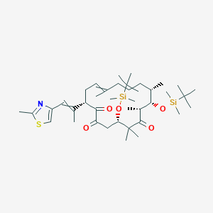 (4S,7R,8S,9S,13Z,16S)-4,8-Bis-{[tert-butyl(dimethyl)silyl]oxy}-5,5,7,9,13-pentamethyl-16-[(E)-1-methyl-2-(2-methyl-1,3-thiazol-4-yl)ethenyl]oxocyclohexadec-13-ene-2,6-dioneͼƬ