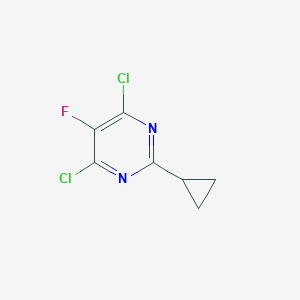 4,6-Dichloro-2-cyclopropyl-5-fluoropyrimidineͼƬ