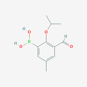 3-Formyl-2-isopropoxy-5-methylphenylboronic acidͼƬ