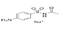 磺胺乙酰钠盐水合物图片