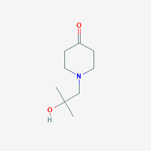 1-(2-Hydroxy-2-methylpropyl)piperidin-4-one图片