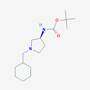 (S)-tert-Butyl 1-(cyclohexylmethyl)pyrrolidin-3-ylcarbamateͼƬ