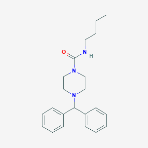 (4-(diphenylmethyl)piperazinyl)-N-butylformamideͼƬ