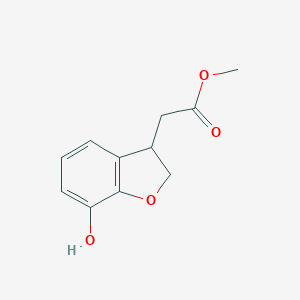 (7-Hydroxy-2,3-dihydro-benzofuran-3-yl)-acetic Acid methyl esterͼƬ