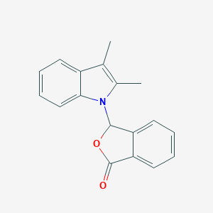 3-(2,3-dimethyl-1H-indol-1-yl)-1,3-dihydro-2-benzofuran-1-oneͼƬ