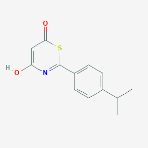 4-hydroxy-2-(4-isopropylphenyl)-6H-1,3-thiazin-6-oneͼƬ