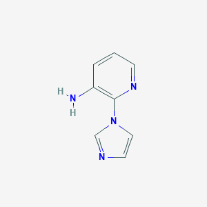 2-Imidazol-1-yl-pyridin-3-ylamine图片