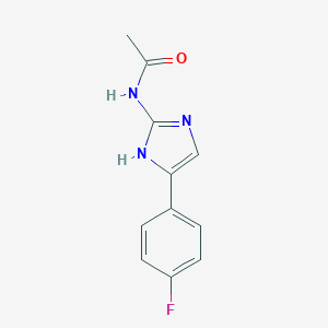 N-[4-(4-fluorophenyl)-1H-imidazol-2-yl]acetamideͼƬ