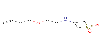 3-{[2-(but-3-en-1-yloxy)ethyl]amino}-1?-thietane-1,1-dioneͼƬ