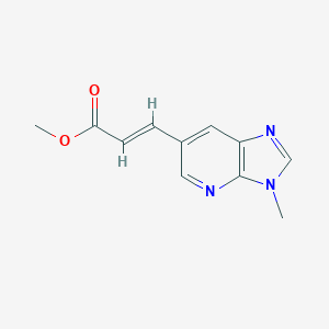 (E)-Methyl 3-(3-Methyl-3H-imidazo[4,5-b]pyridin-6-yl)acrylateͼƬ