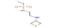 N-{2-[(thietan-3-yl)amino]ethyl}ethane-1-sulfonamide图片