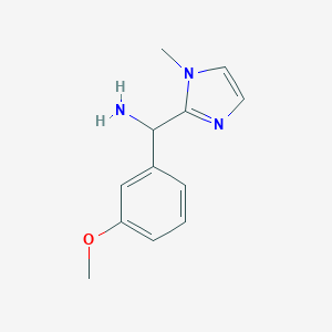 (3-methoxyphenyl)(1-methyl-1H-imidazol-2-yl)methylamineͼƬ