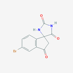 5'-Bromospiro[imidazolidine-4,1'-[1H]indene]-2,3',5(2'H)-trioneͼƬ