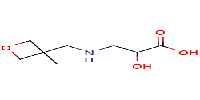 2-hydroxy-3-{[(3-methyloxetan-3-yl)methyl]amino}propanoicacid图片