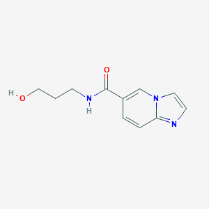 N-(3-Hydroxypropyl)imidazo[1,2-a]pyridine-6-carboxamideͼƬ