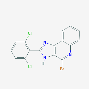 4-Bromo-2-(2,6-dichlorophenyl)-1H-imidazo[4,5-c]quinolineͼƬ