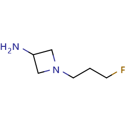 1-(3-fluoropropyl)azetidin-3-amine图片