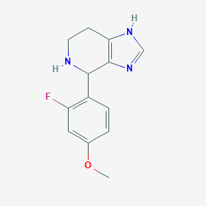 4-(2-Fluoro-4-methoxyphenyl)-4,5,6,7-tetrahydro-3H-imidazo[4,5-c]pyridineͼƬ