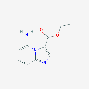 Ethyl 5-Amino-2-methylimidazo[1,2-a]pyridine-3-carboxylateͼƬ