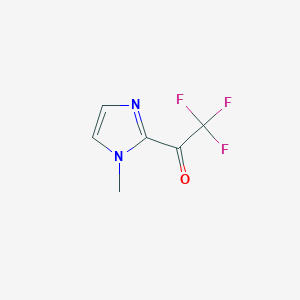 2,2,2-Trifluoro-1-(1-methyl-1H-imidazol-2-yl)ethanoneͼƬ