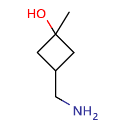 3-(aminomethyl)-1-methylcyclobutan-1-olͼƬ